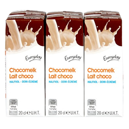 Leche con sabor chocolate, 6x200ml