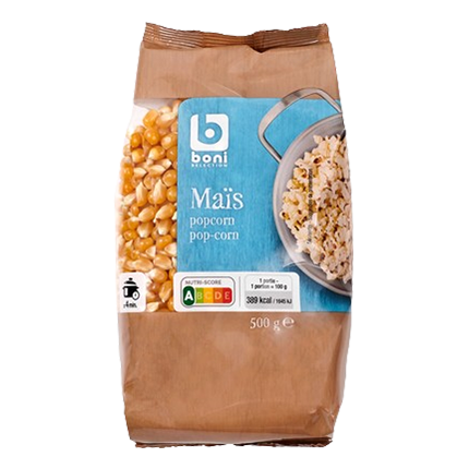 Granos/Maíz para palomitas 500g/1.1lb