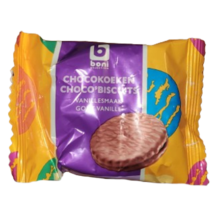 Galletas de chocolate rellenas con vainilla, 10U